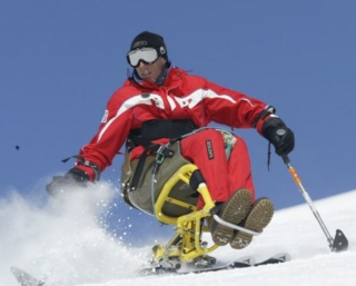  Handiski en los Alpes Marítimos 